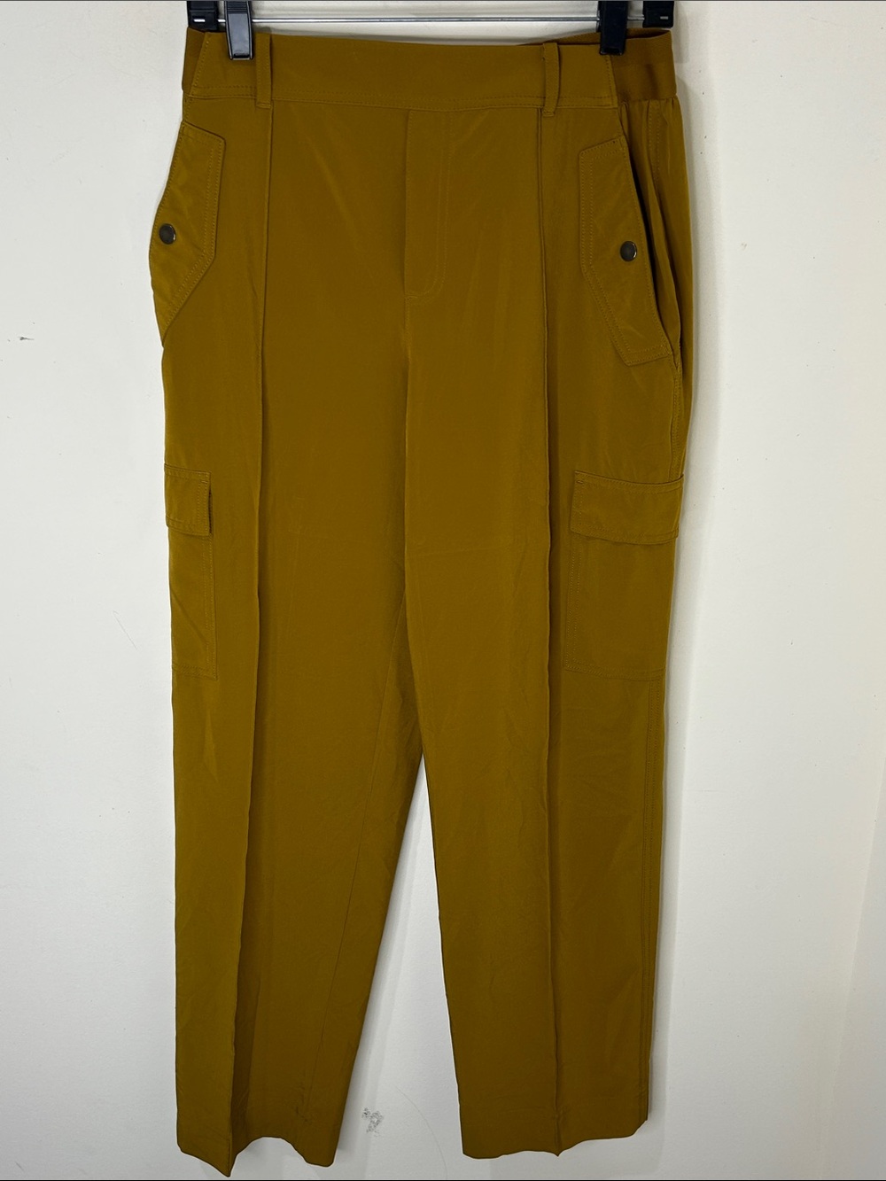 ATHLETA Vienna Cargo Pant Casual Travel Career in Brass Yellow Size 8 - Picture 14 of 14